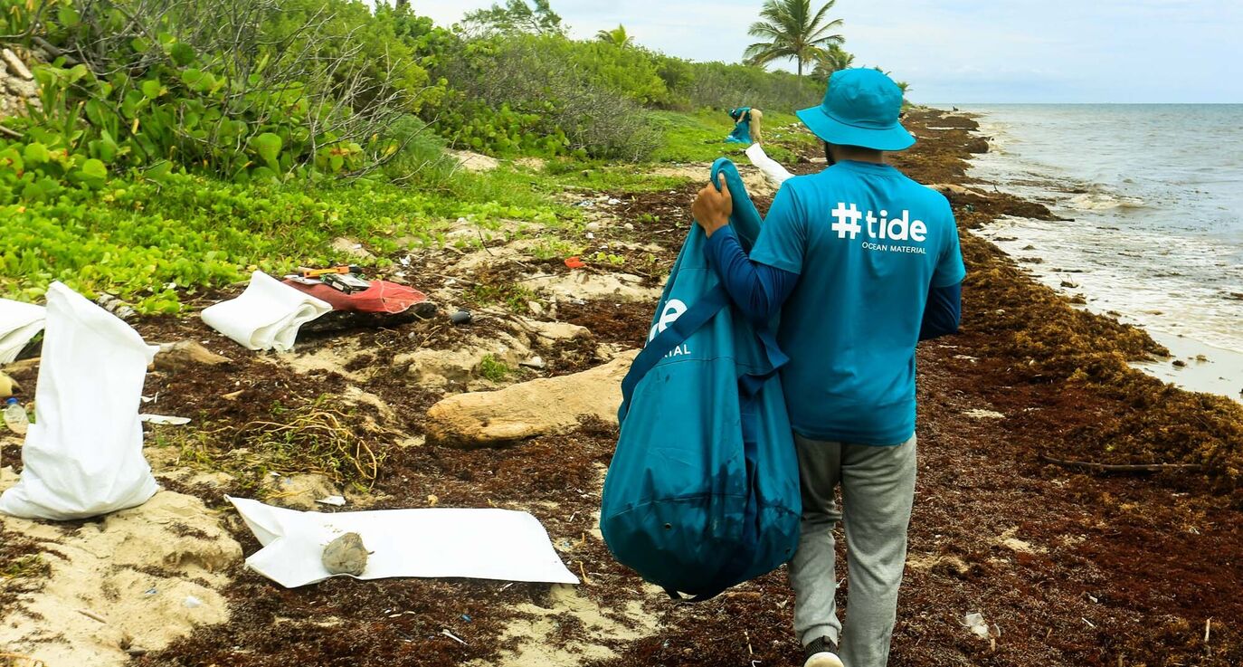 Tide ocean material cleanup Mexico 6